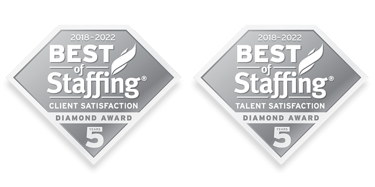 Best of Staffing 5 Years Diamond Awards